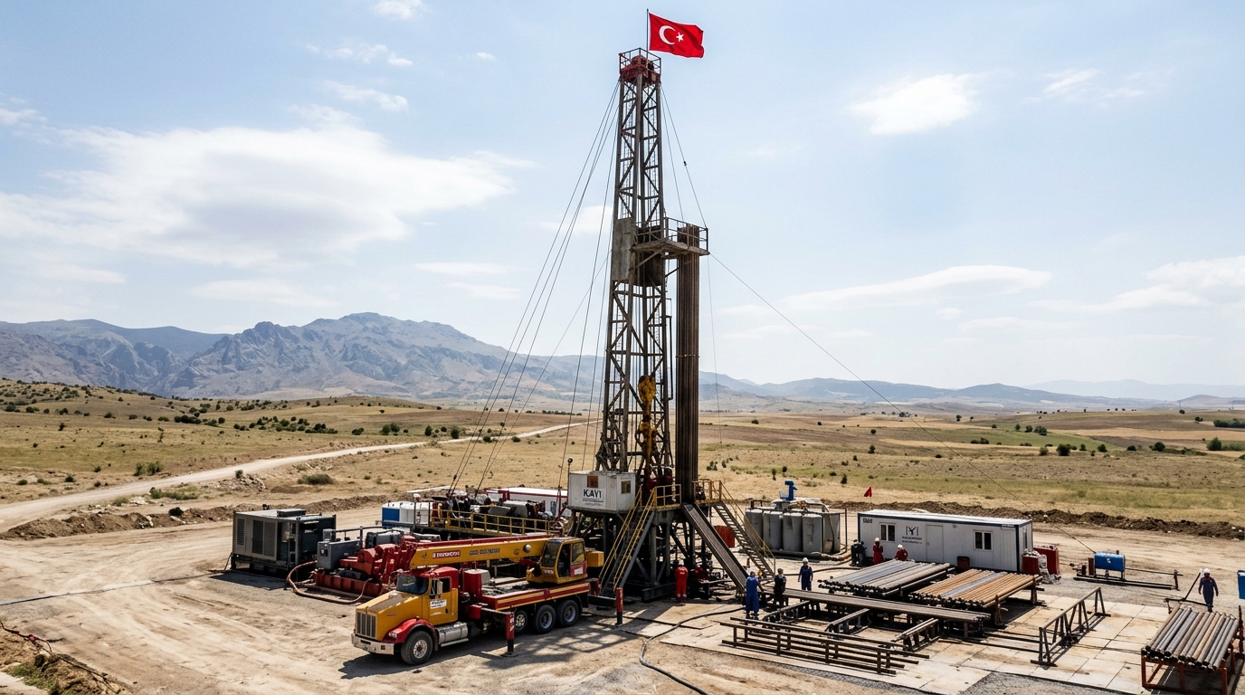 KD Sondaj Saha Kulesi ve 3000m Derin Kuyu Çalışması